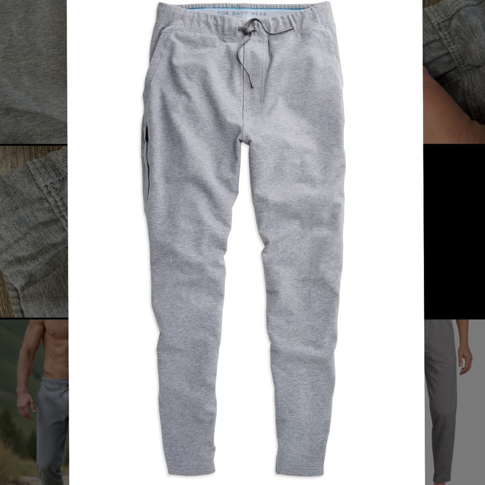 MACK WELDON - "ACE" SWEATPANTS IN GREY‎ HEATHER